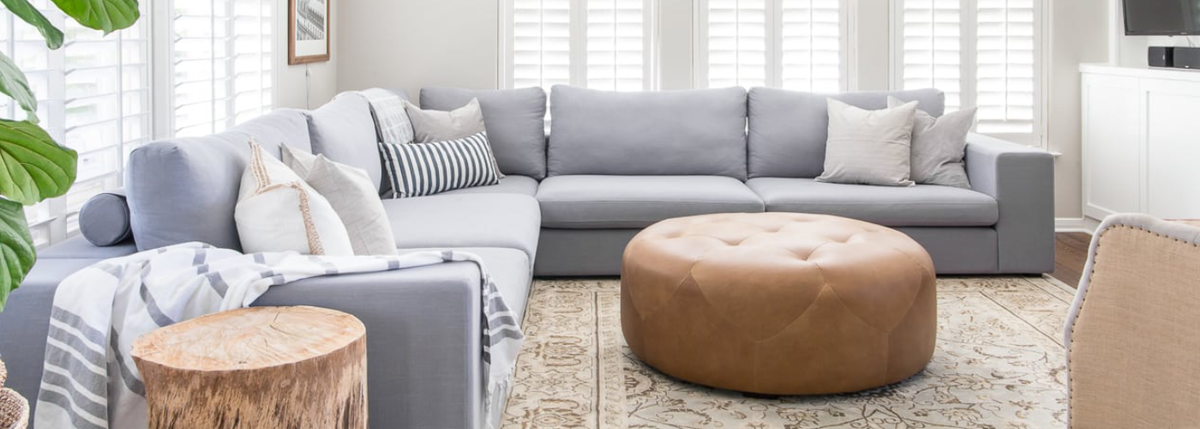 Corner online sectional sofa