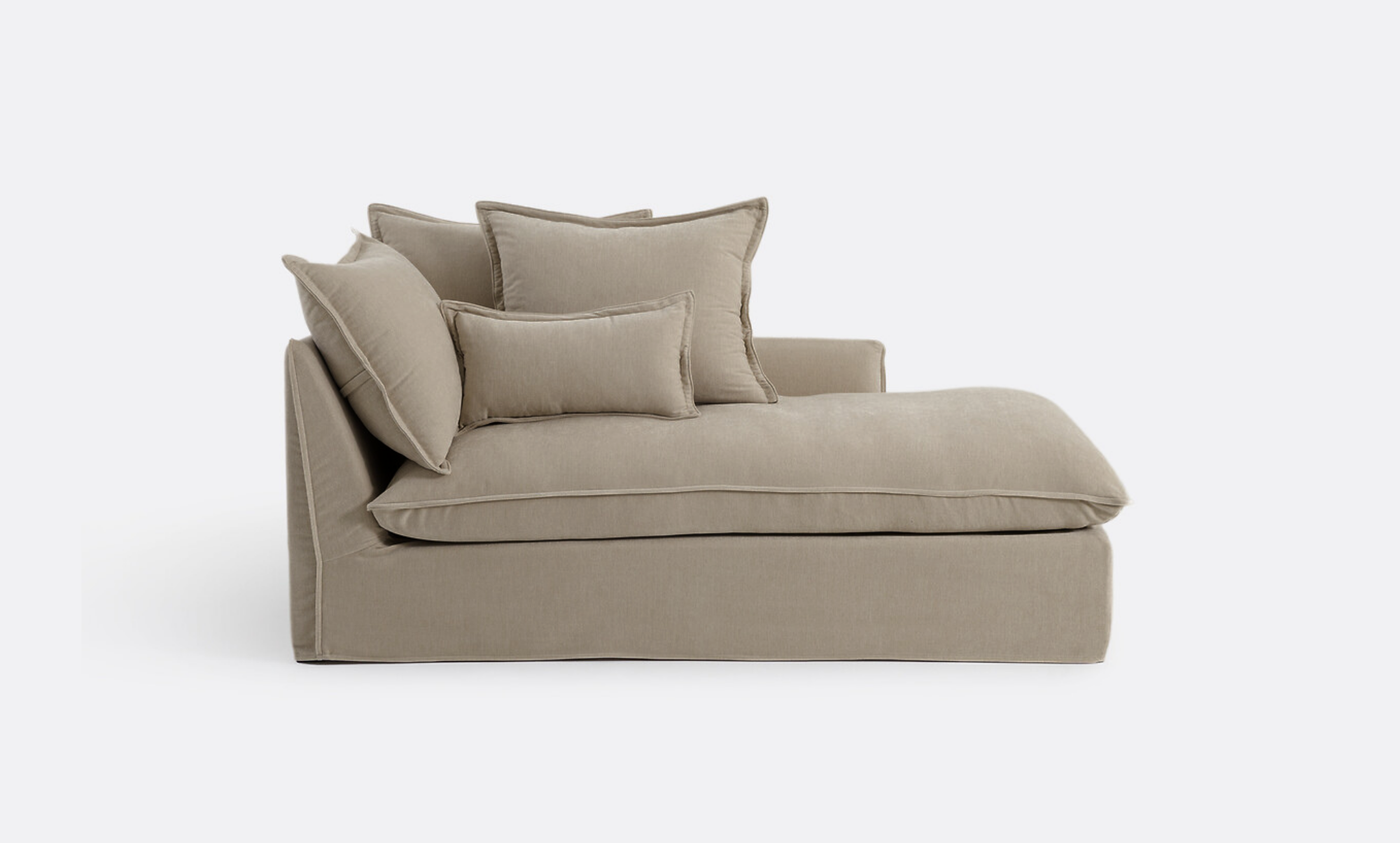 Coastal | Linen Style Chaise Only
