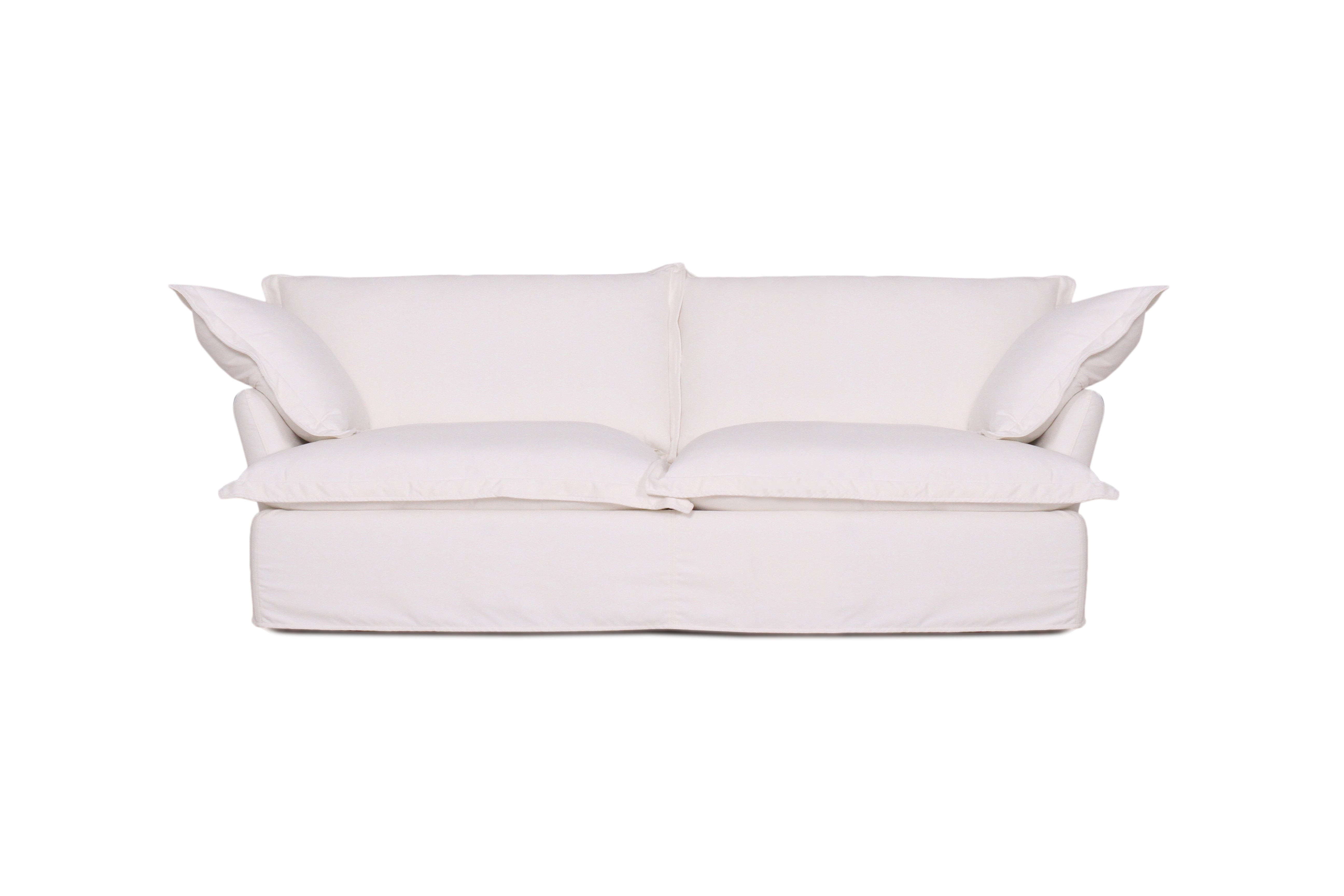 June | Oversized Cloud Slip Covered 2.5 Seater