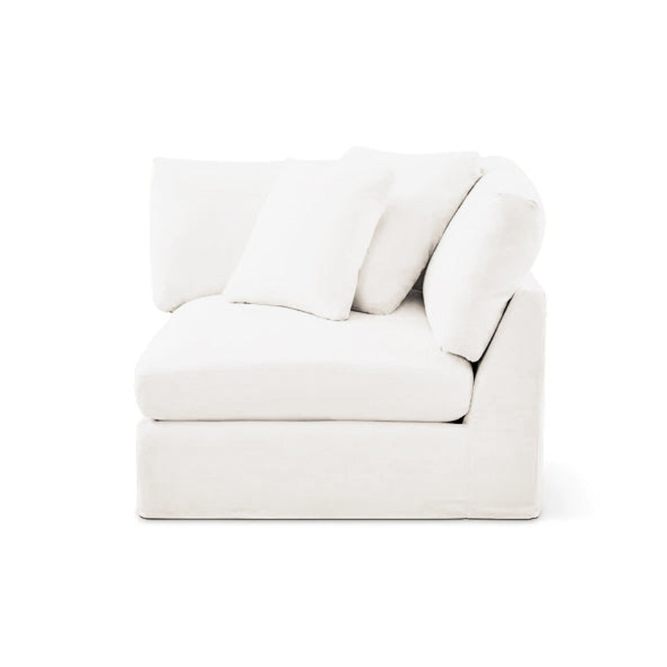 Bayside | Linen Feather Modular Couch Corner Chair/End Chair