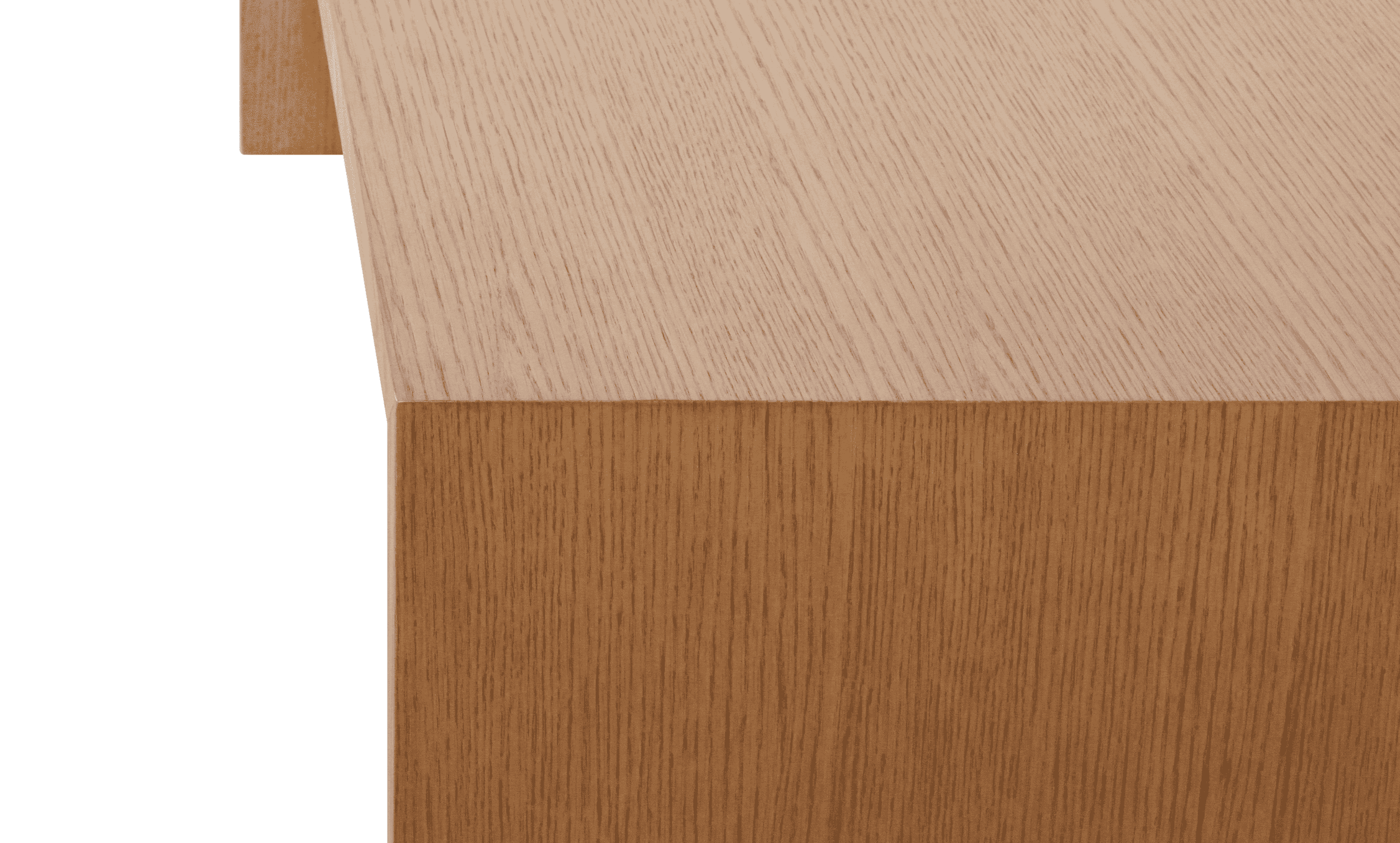 Cloud Range | Ottoman Table Top in American Oak