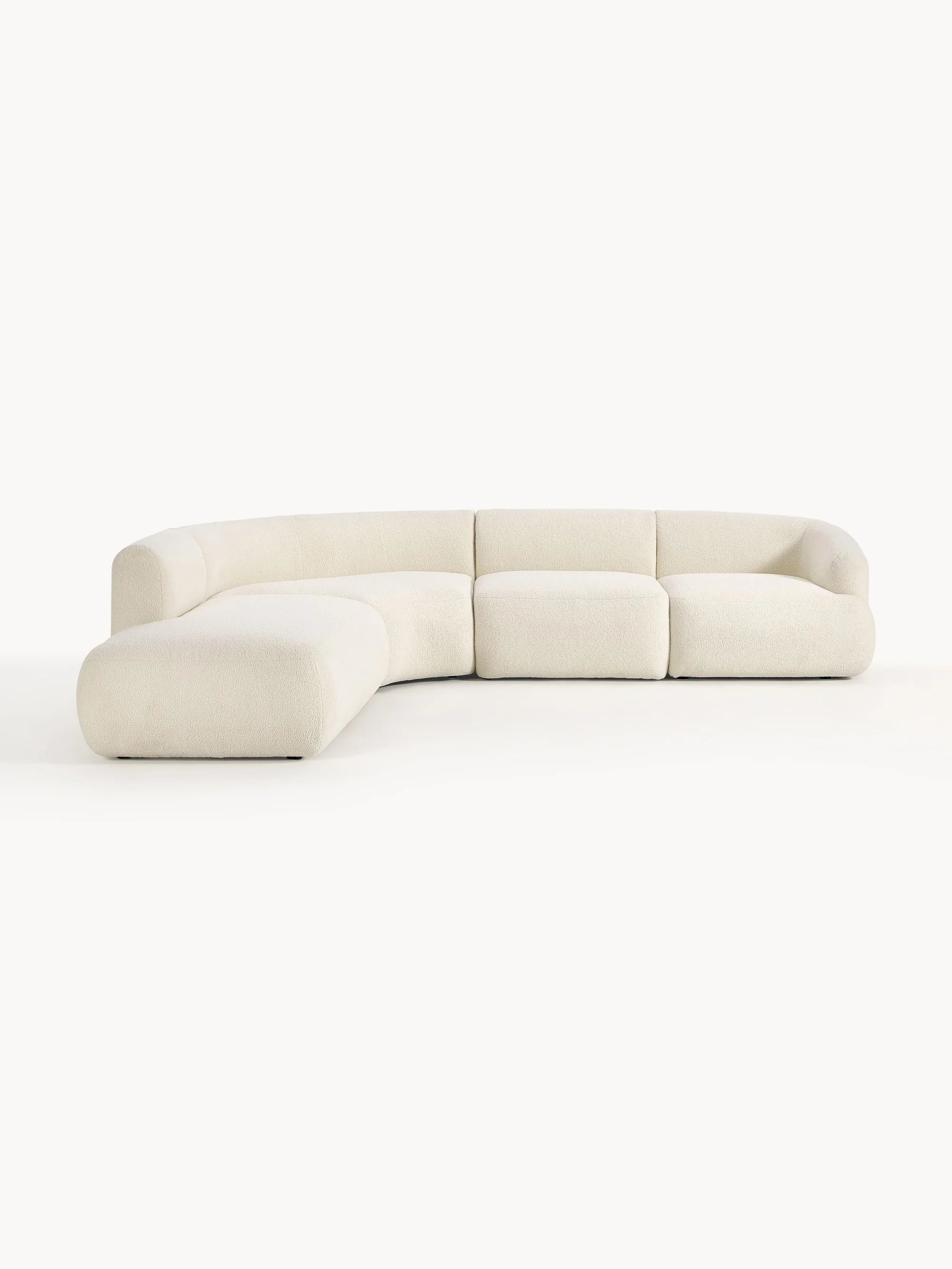 Mason | Curved Corner Couch with Extended Chaise