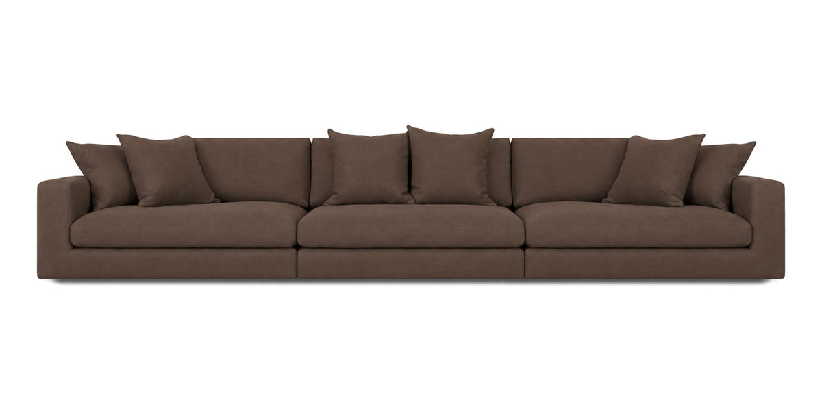 Cloud Cove 3-Seater Sofa in Chocolate Brown