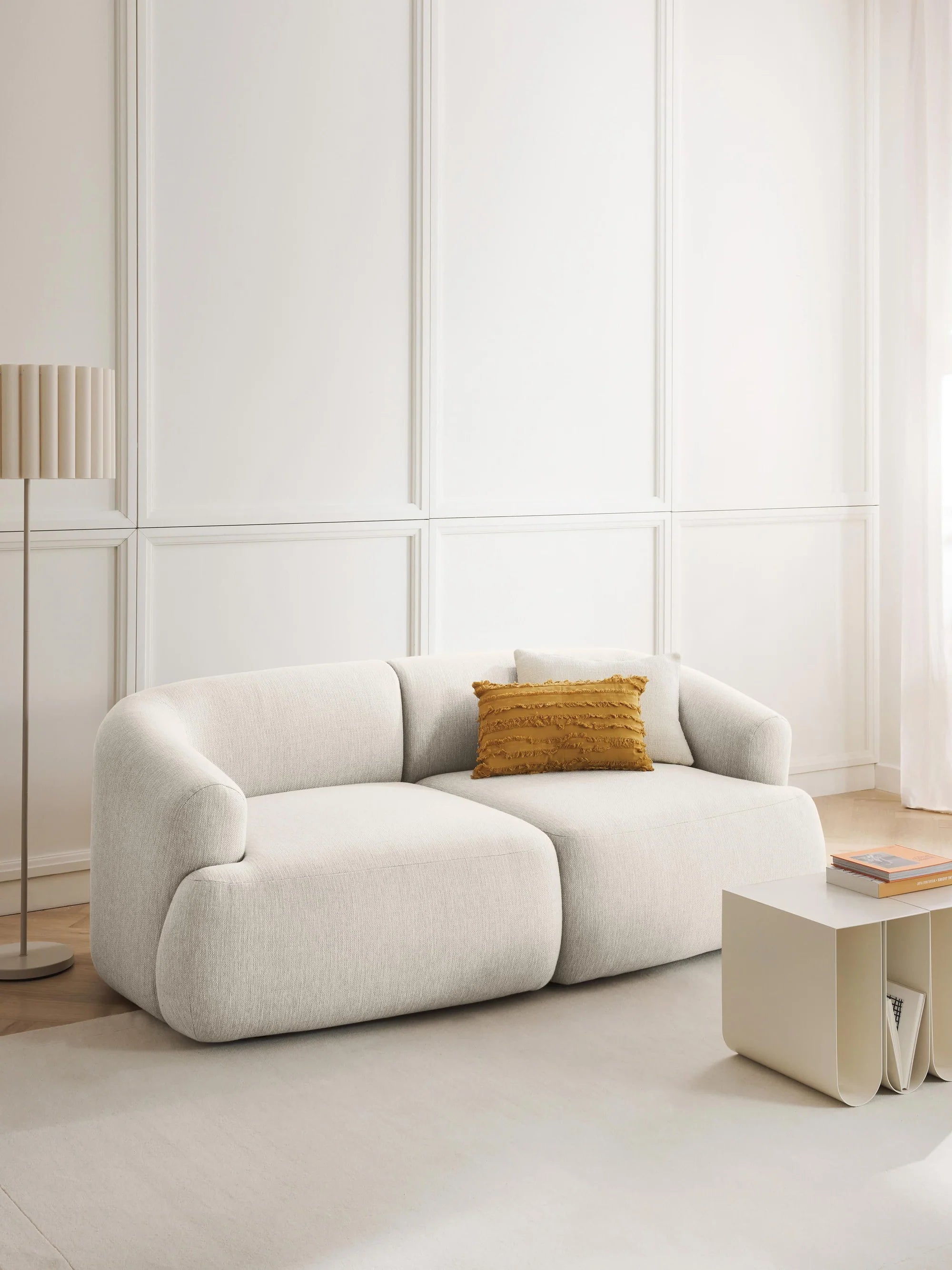 Mason | 2 Piece Curved Modular Sofa