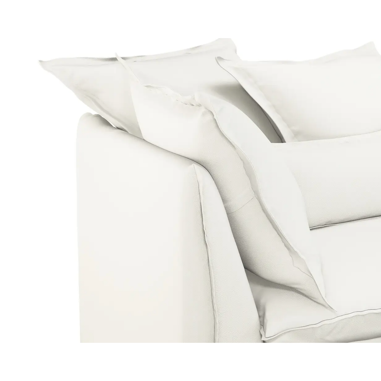 Coastal | Linen Style Chaise Only - Banana Home