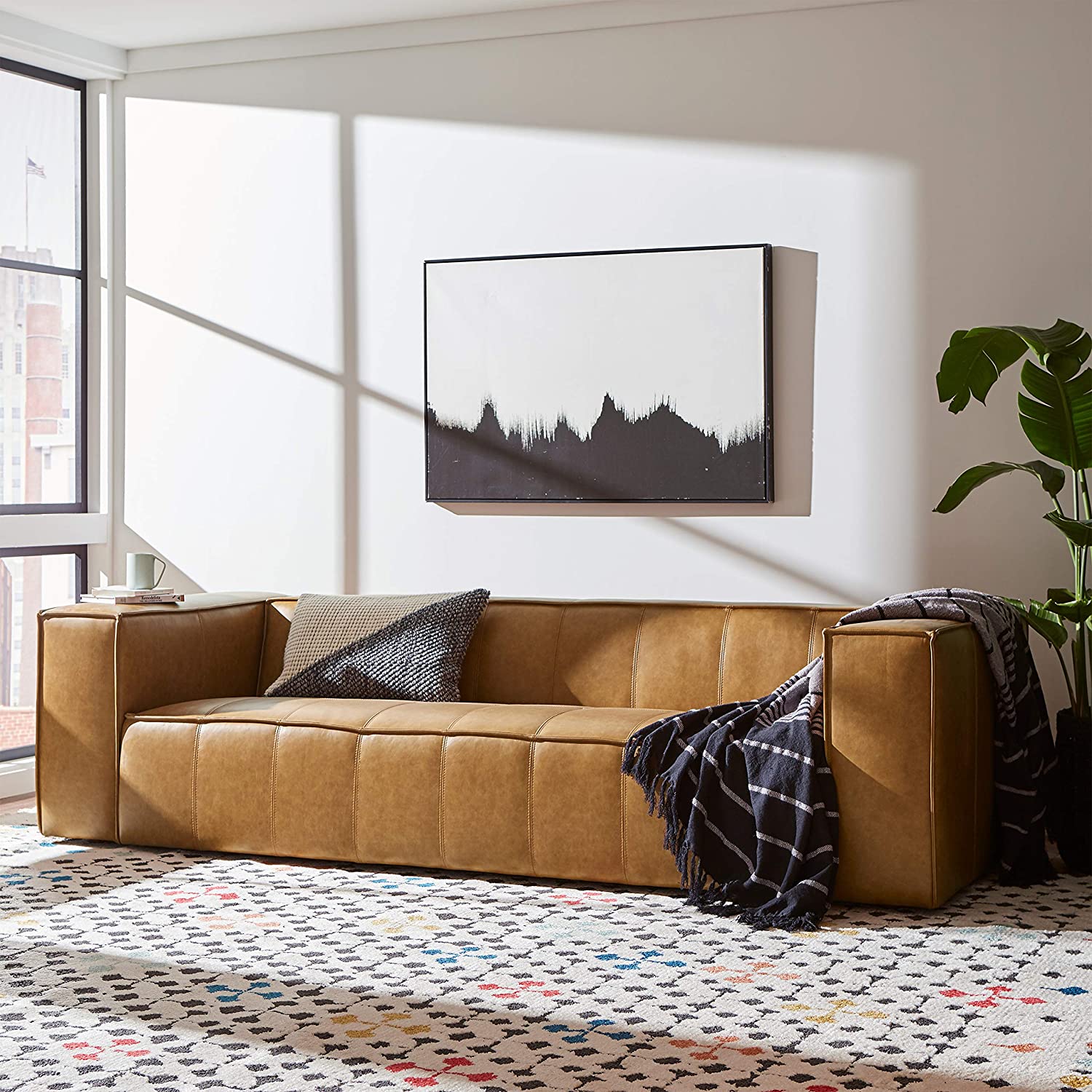 Baree | 3.5 Seater Sofa - Banana Home