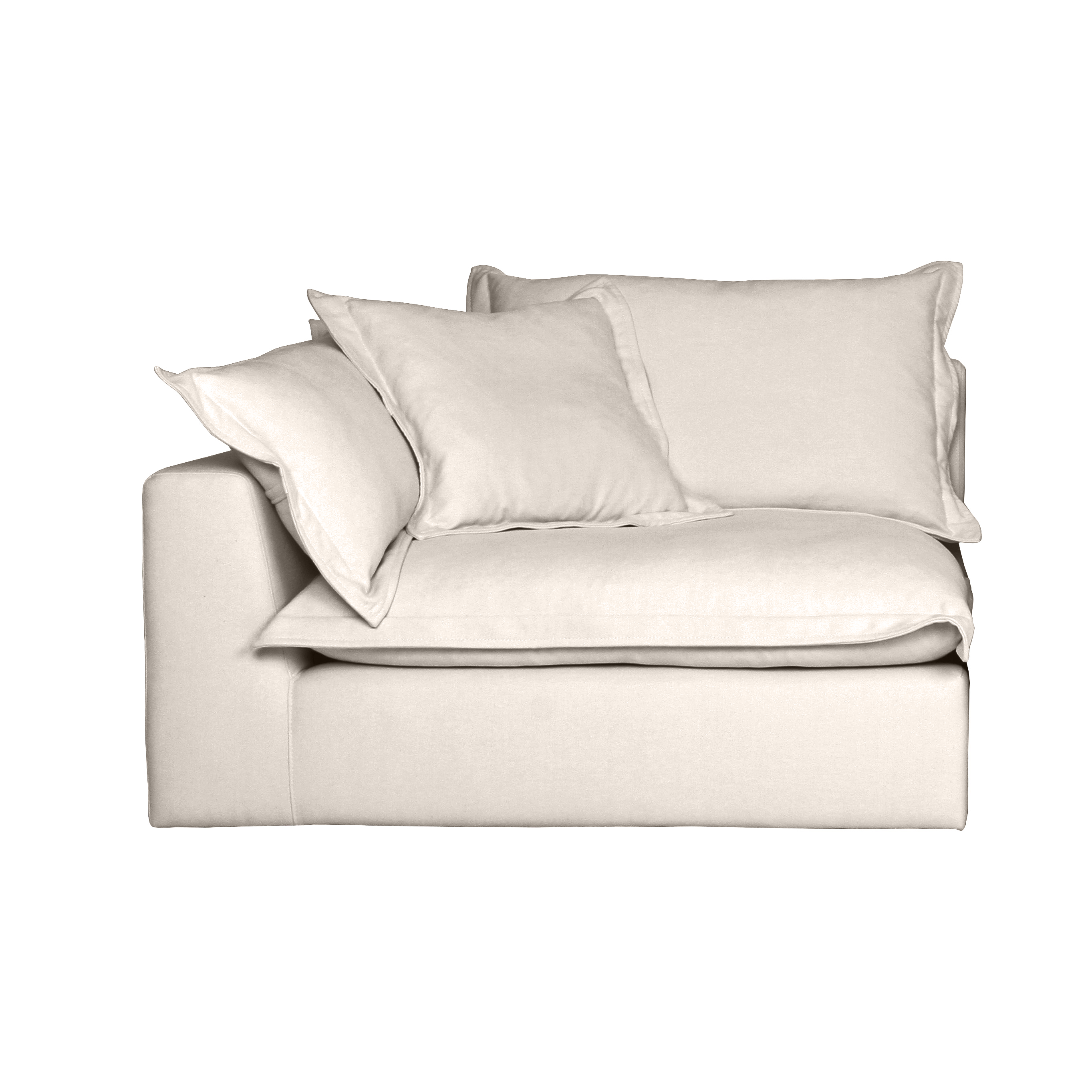 Cosy | Feather Cloud Modular Couch End Chair (Left)