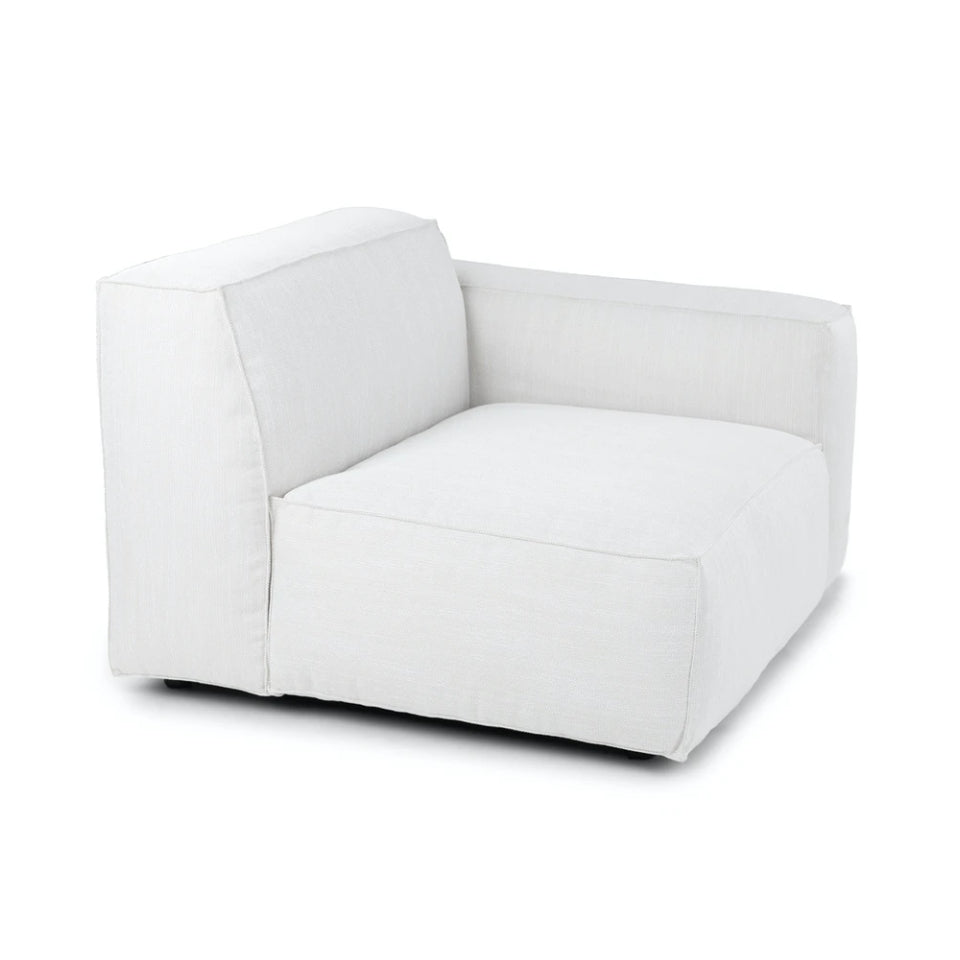 Macedon End Arm Fabric Sofa