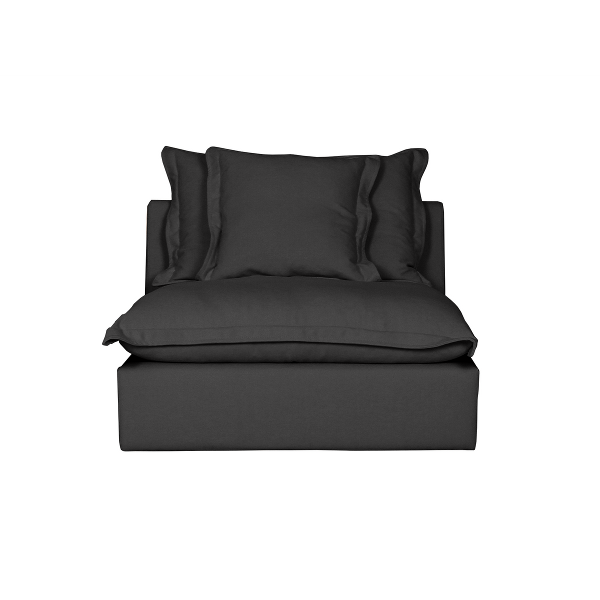 Cloud Cosy Feather Cloud Modular Couch Armless Chair Banana Home