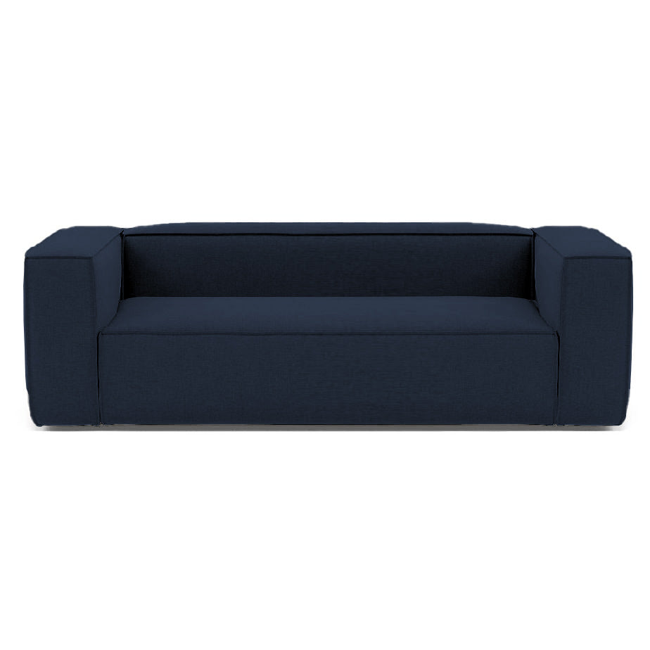 Baree | Fabric 3 Seater Boxy Sofa