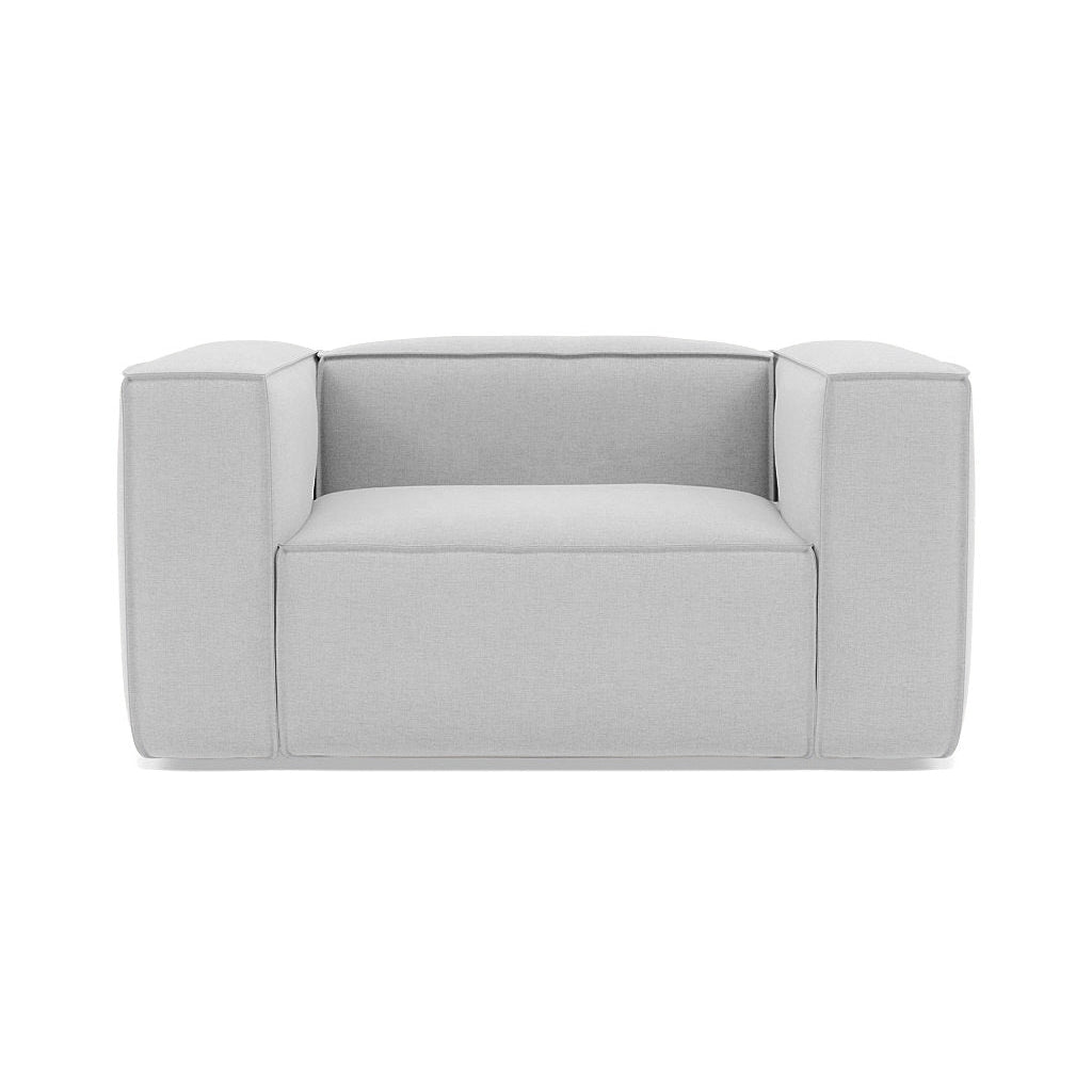 Baree | Fabric 1.5 Seater Boxy Armchair