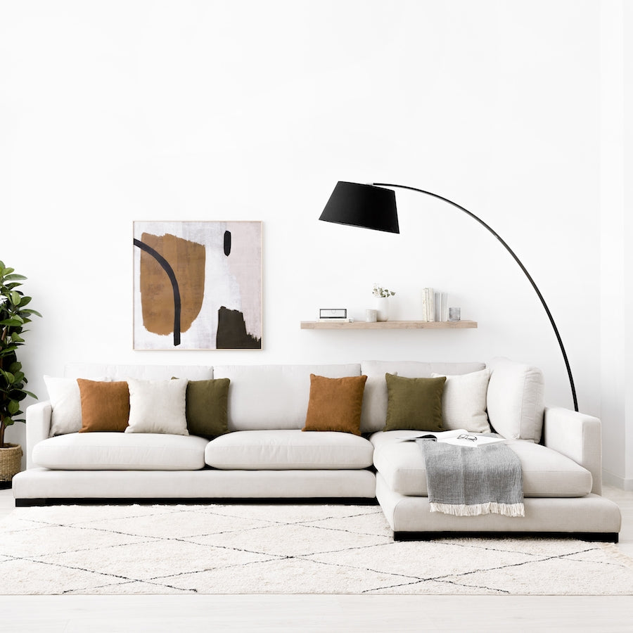 Elster | 4 Seater Sofa - Banana Home