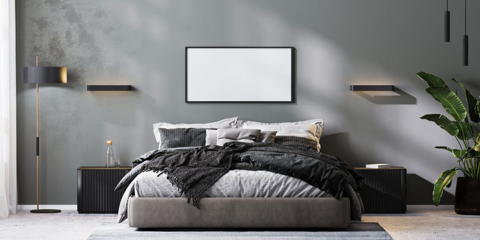 Grey vibes bedroom