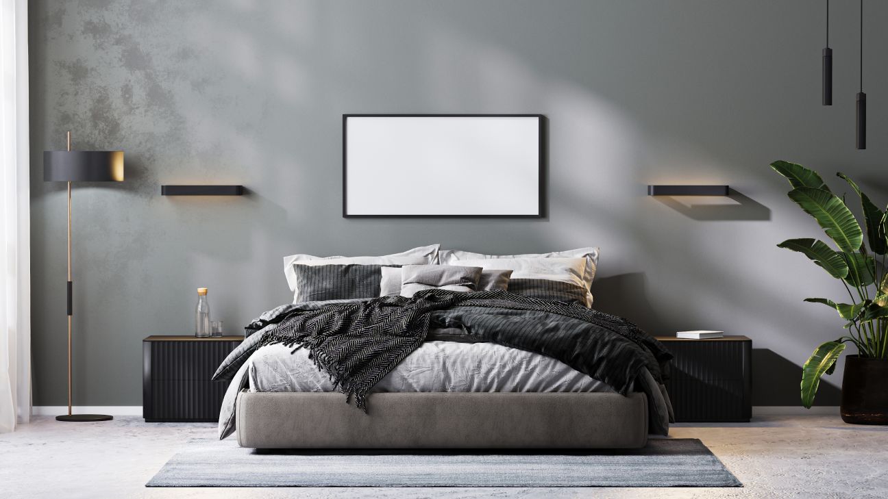 Grey vibes bedroom