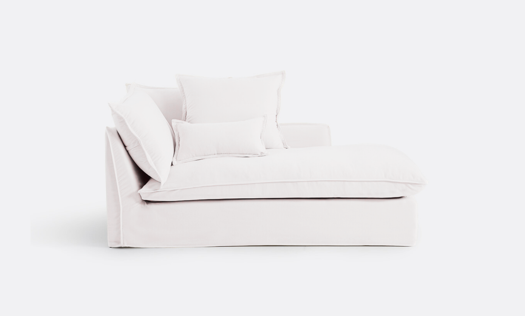 Coastal | Linen Style Chaise Only