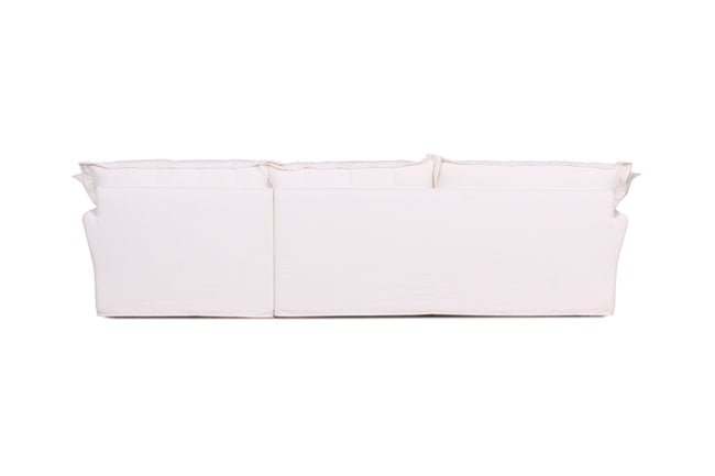 June | Oversized Cloud Slip Covered Chaise