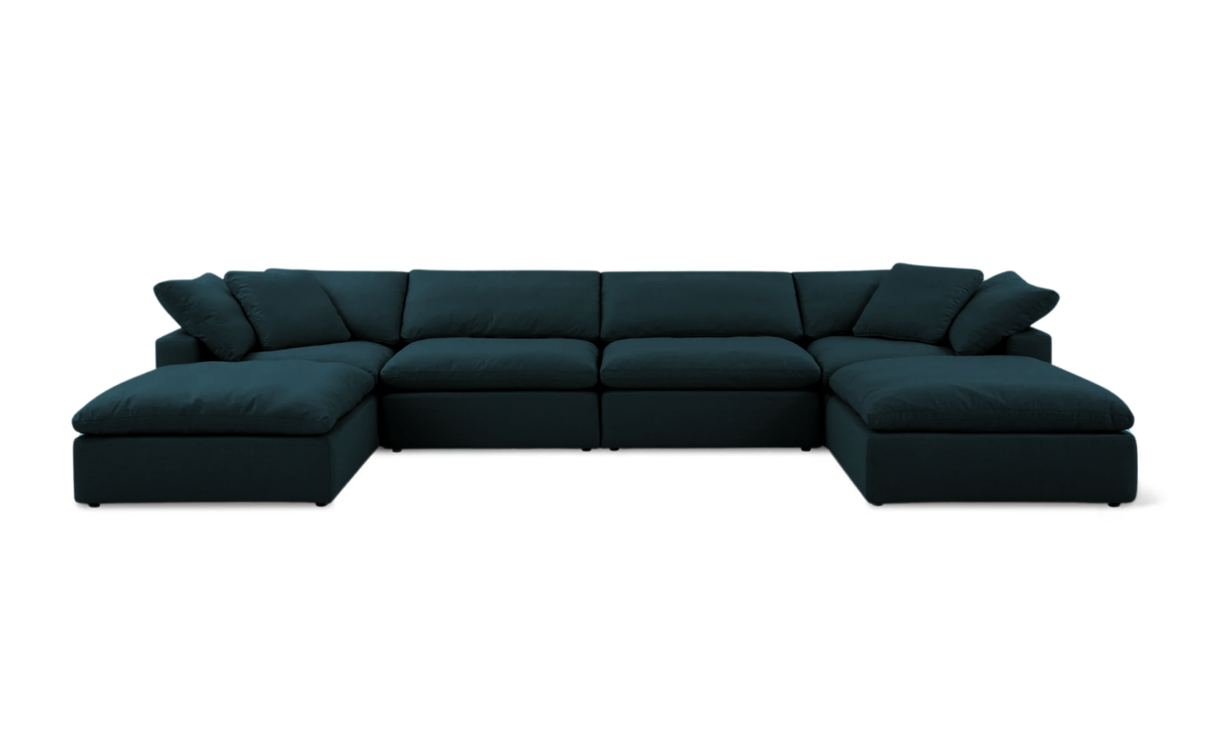 Cloud Classic | 6-Piece Modular Sofa (Includes 2 Ottomans)