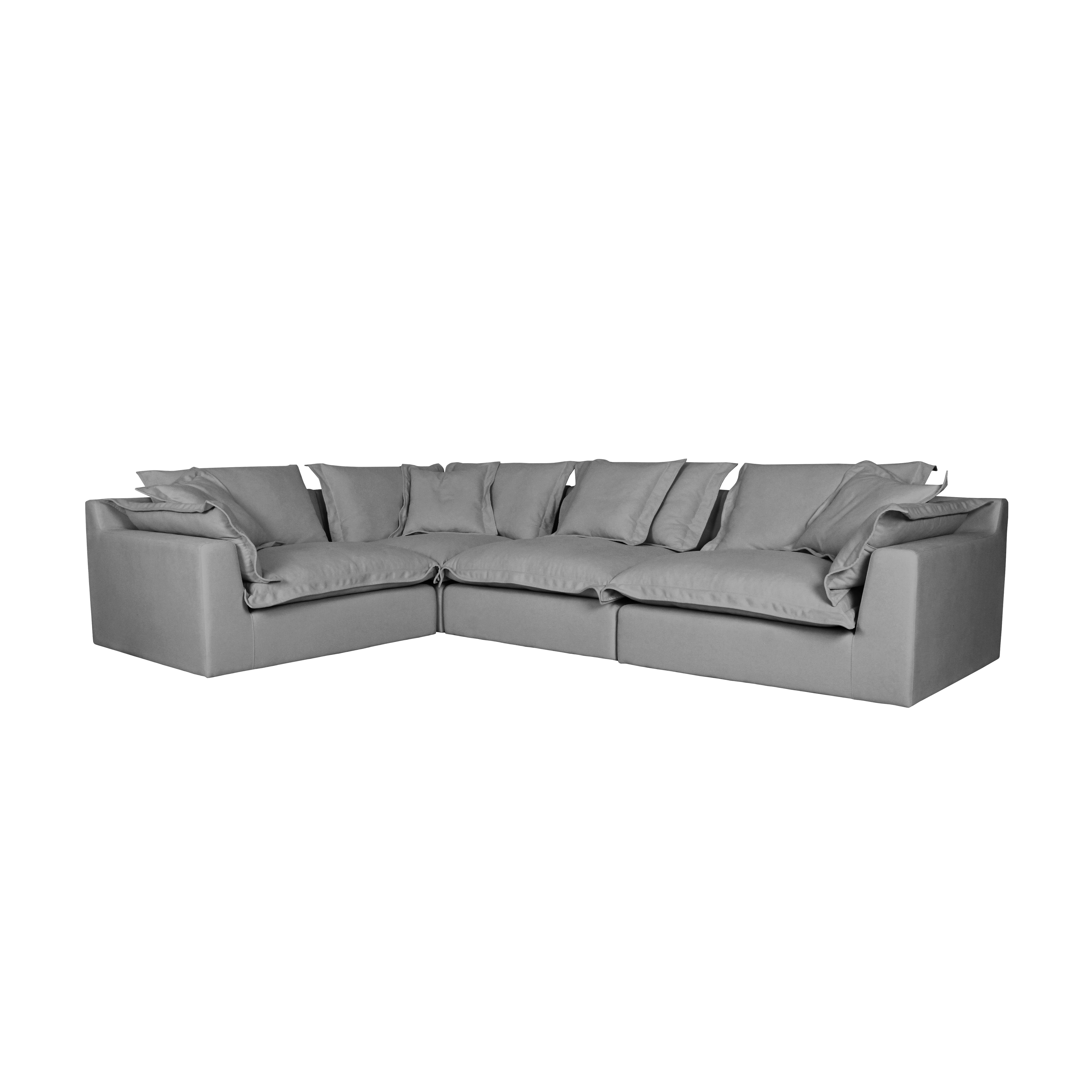 Cloud Cosy | Feather Cloud Modular Couch 4 Pcs Corner