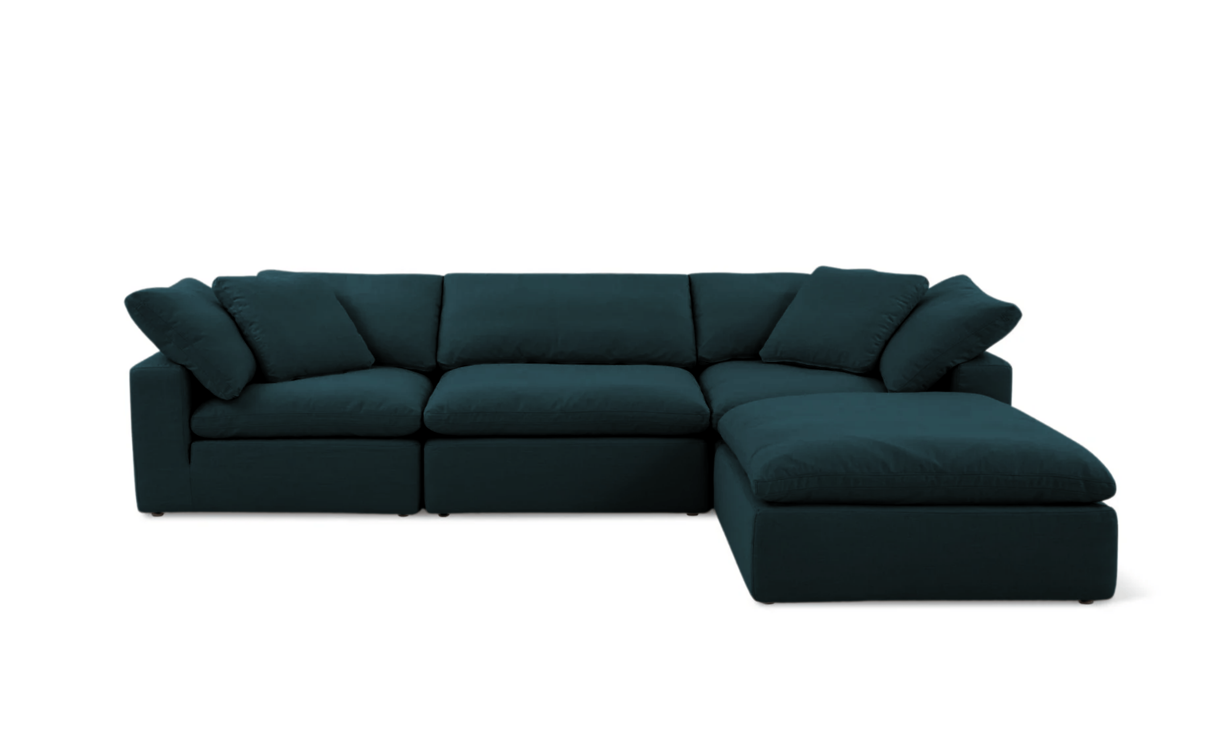 Cloud Classic | 4-Piece Modular Sofa (Includes Ottoman)/Chaise