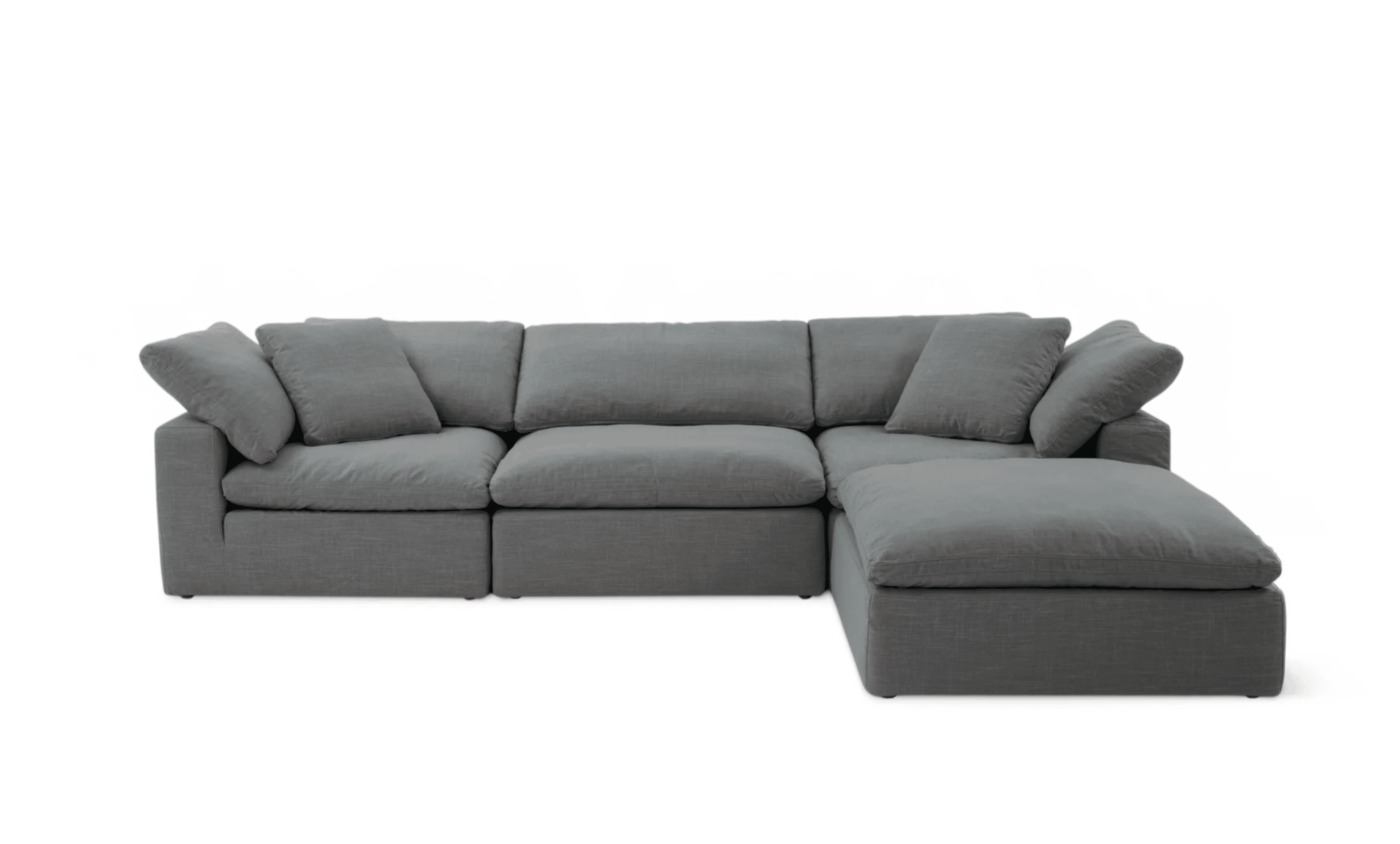 Cloud Classic | 4-Piece Modular Sofa (Includes Ottoman)/Chaise