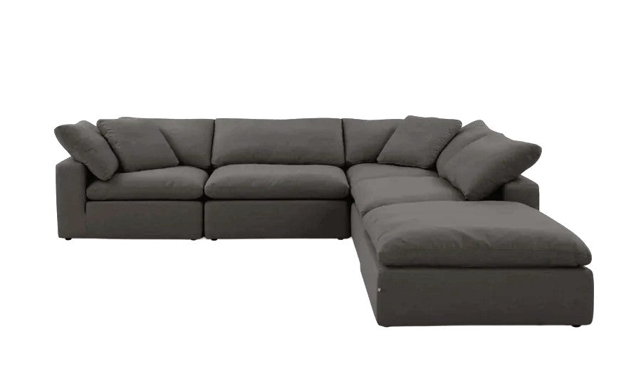 Cloud Classic | 5-Piece Modular Sofa (Includes Ottoman)