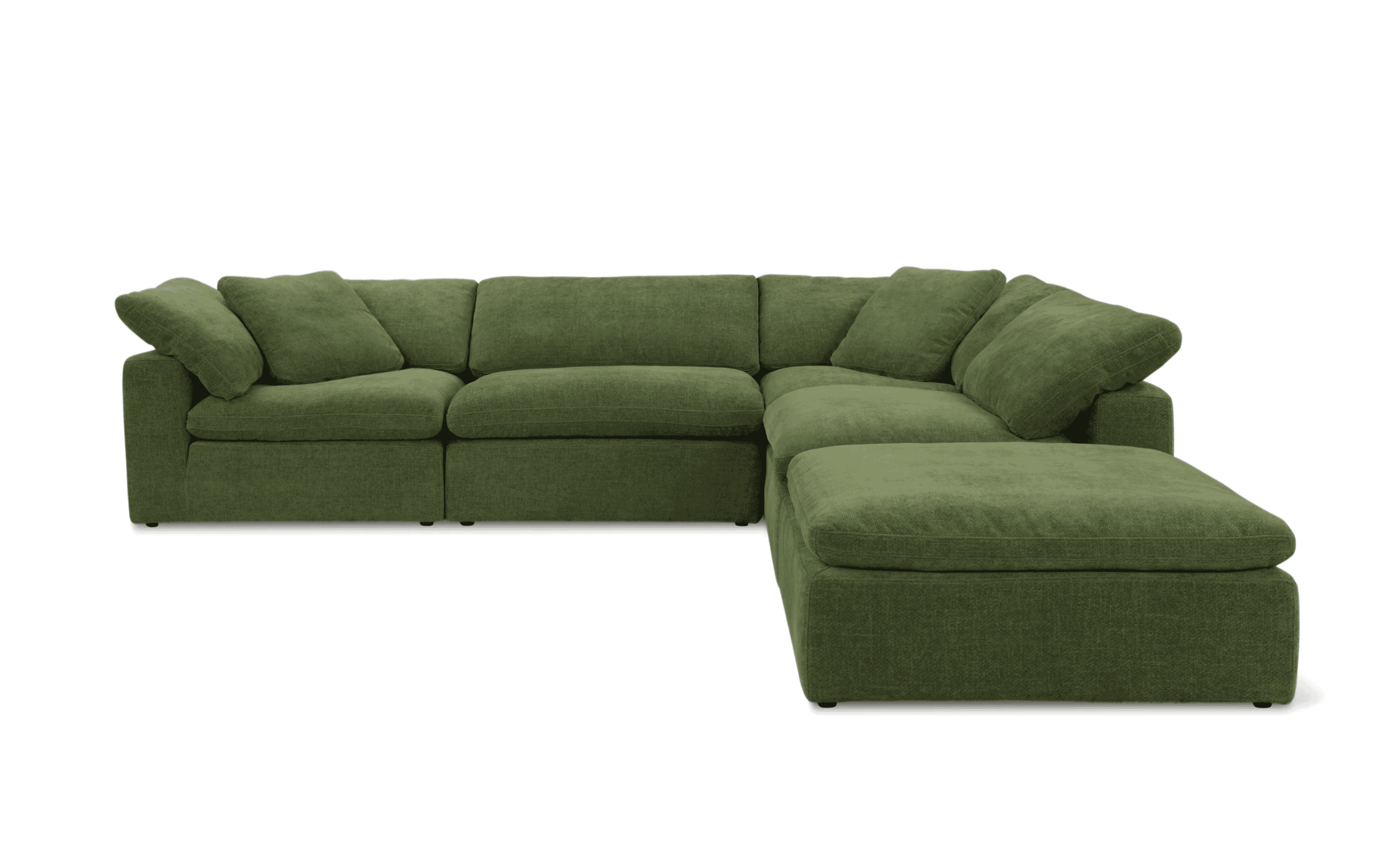 Cloud Classic | 5-Piece Modular Sofa (Includes Ottoman)