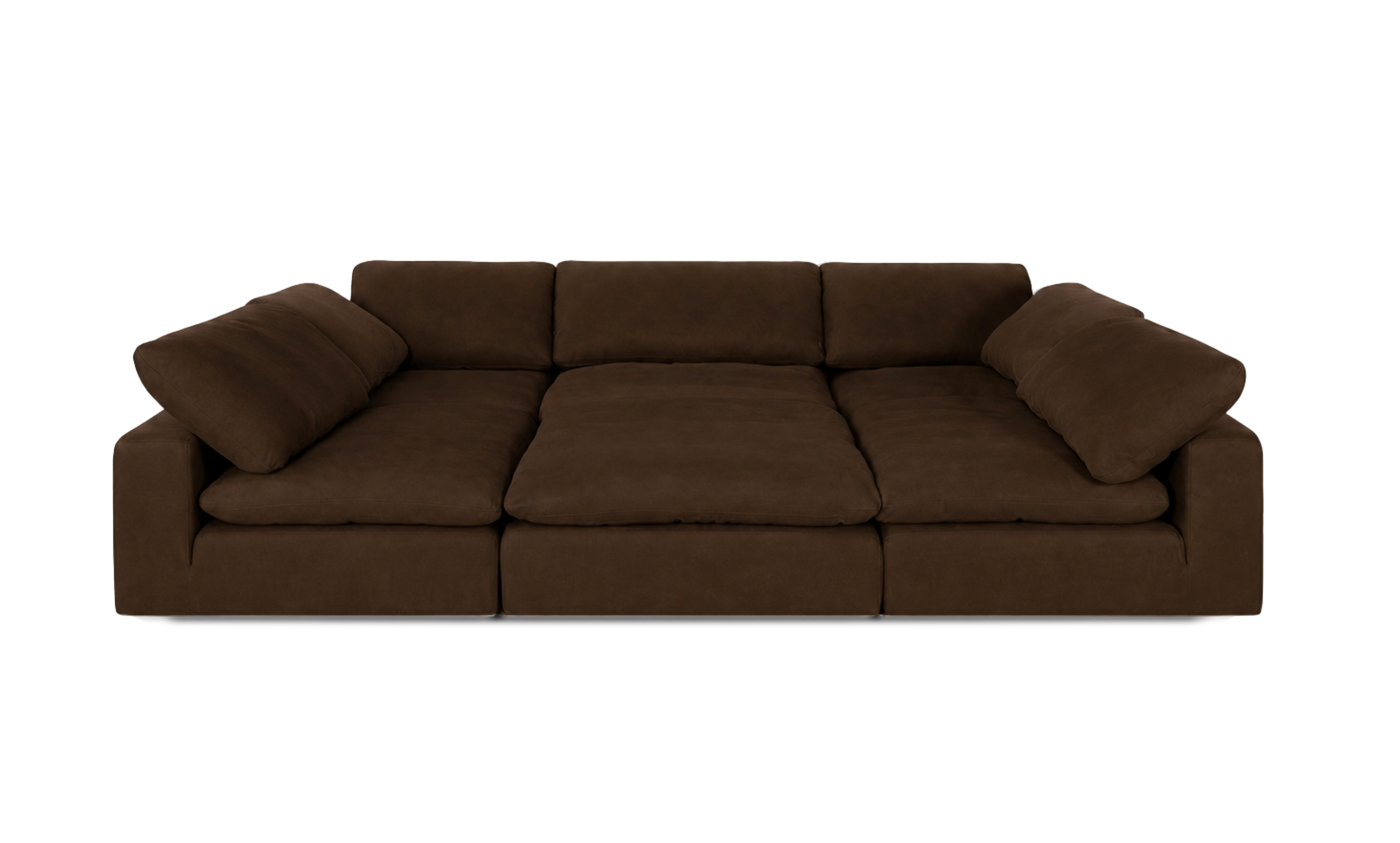 Cloud Classic | 6 Piece with Ottoman Pit Sectional
