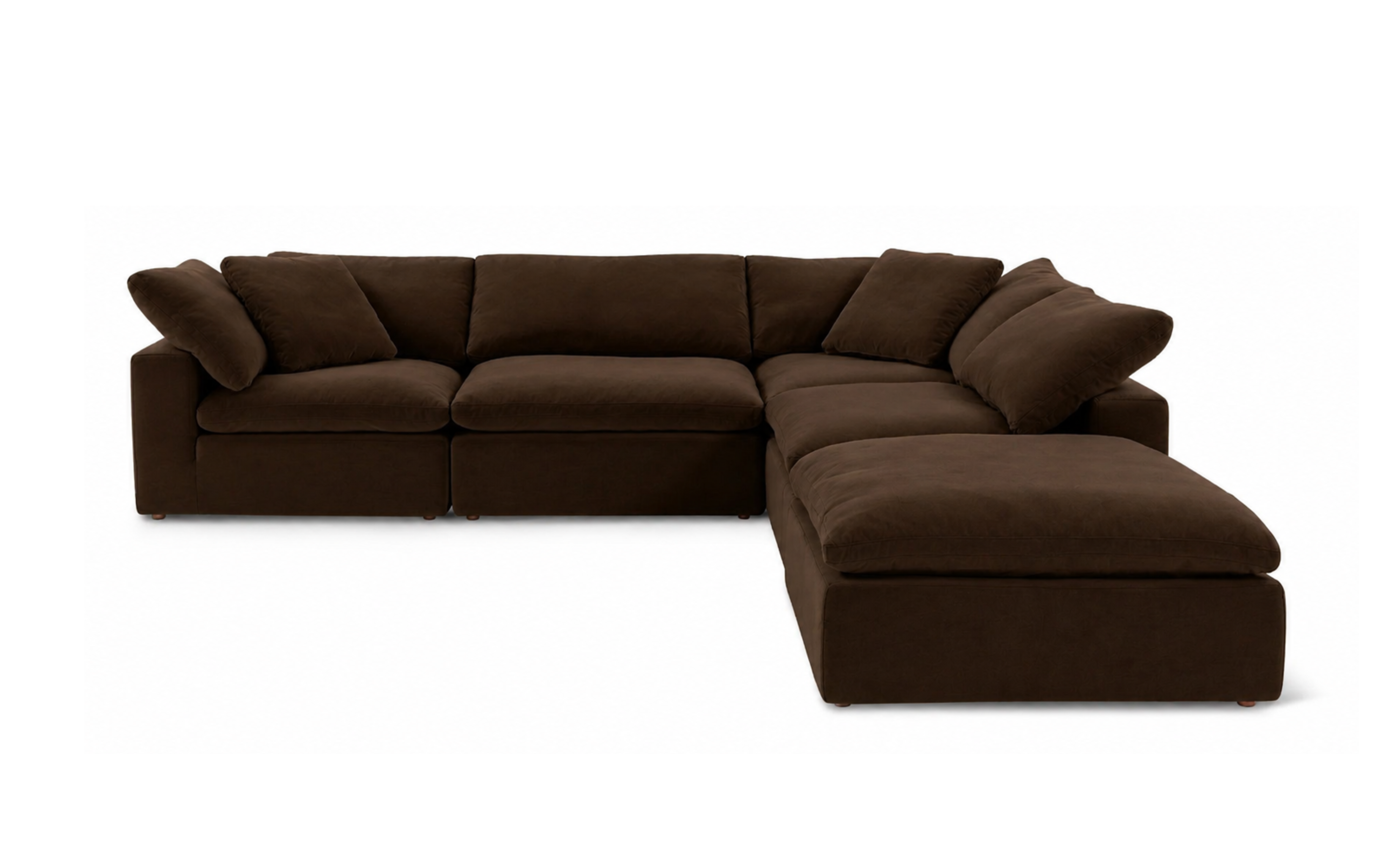 Cloud Classic | 5-Piece Modular Sofa (Includes Ottoman)