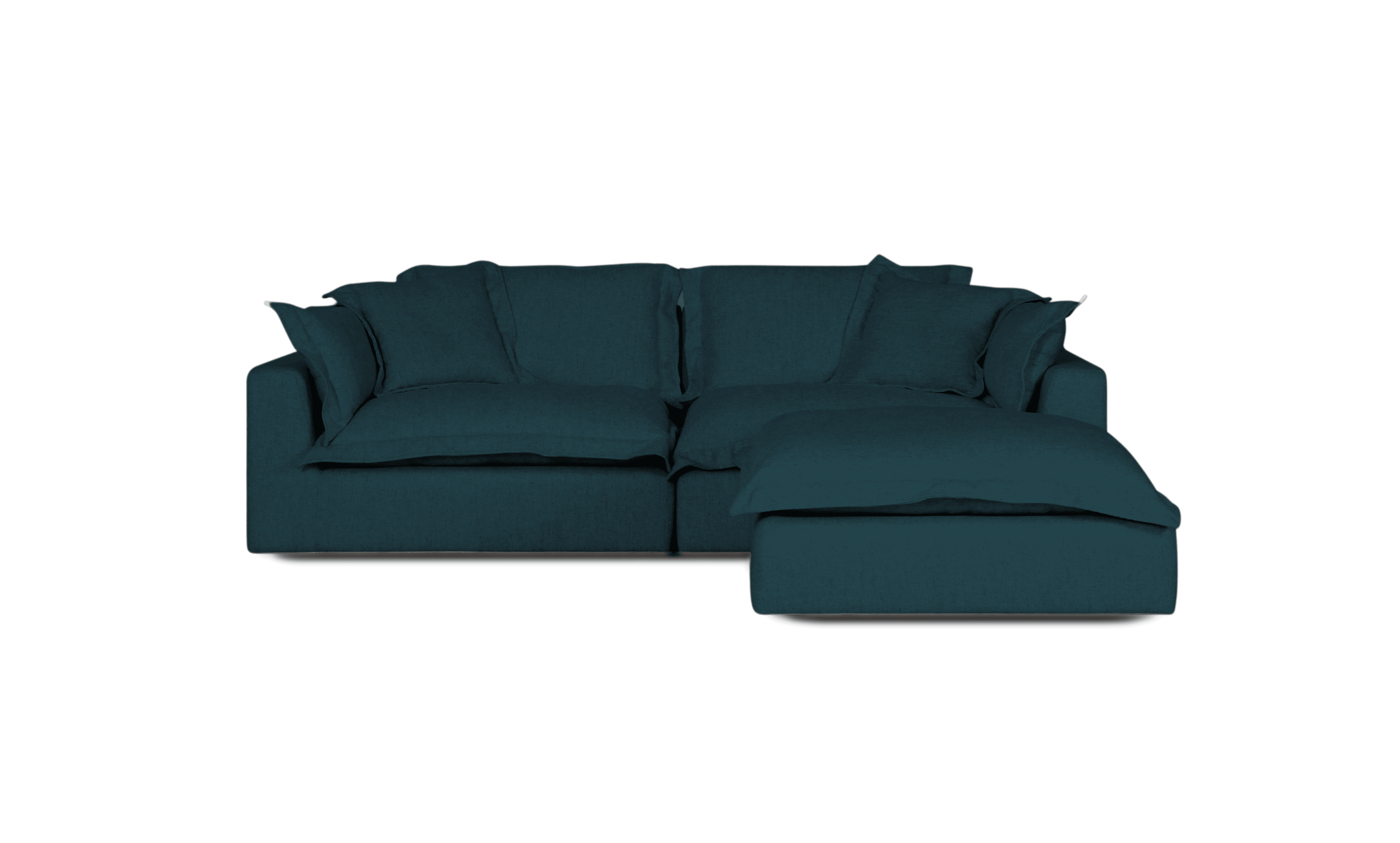 Cloud Cosy 3 Piece | Feather Cloud Modular Couch with Ottoman