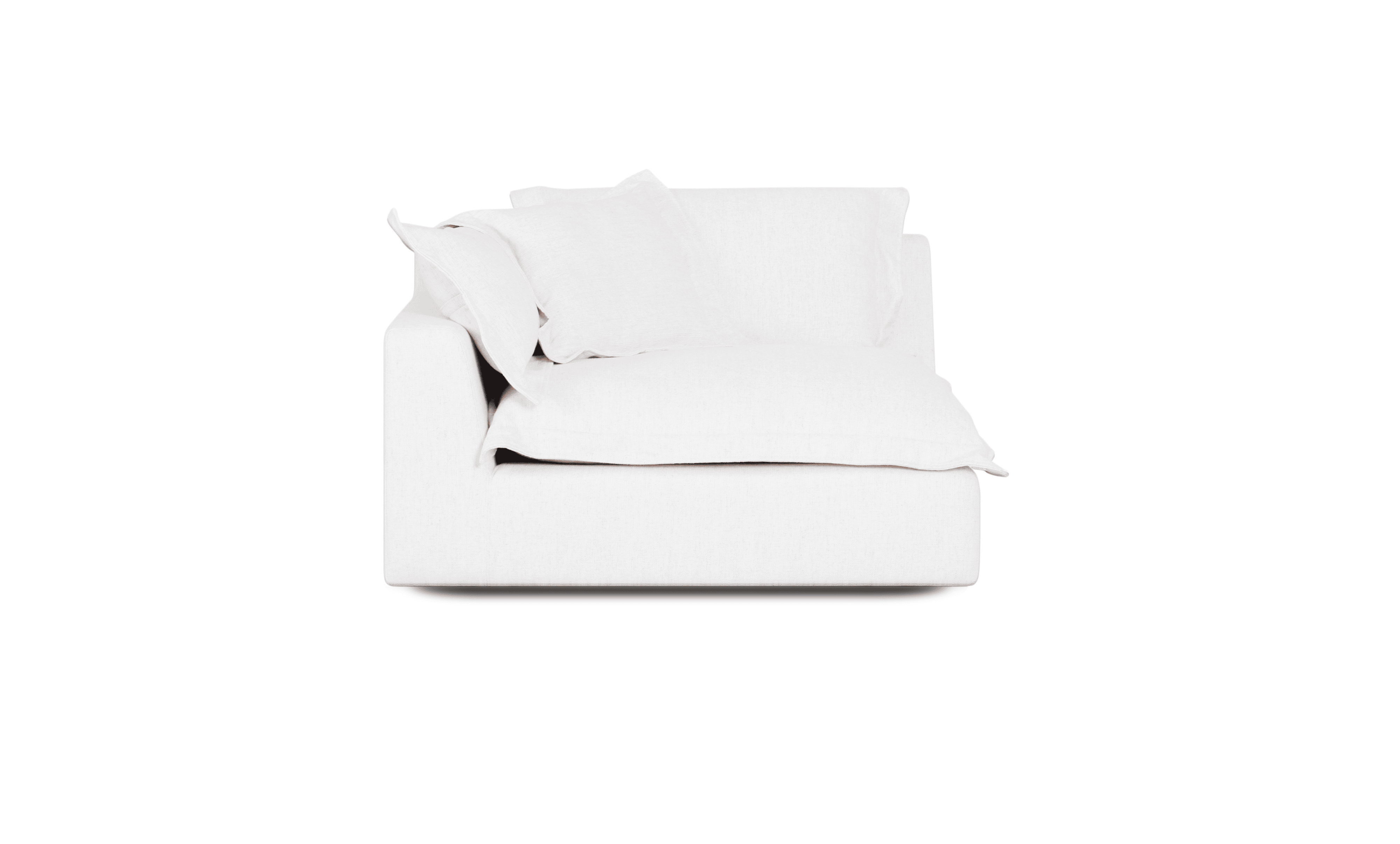 Cloud Cosy | Feather Cloud Modular Couch End Chair (Left)