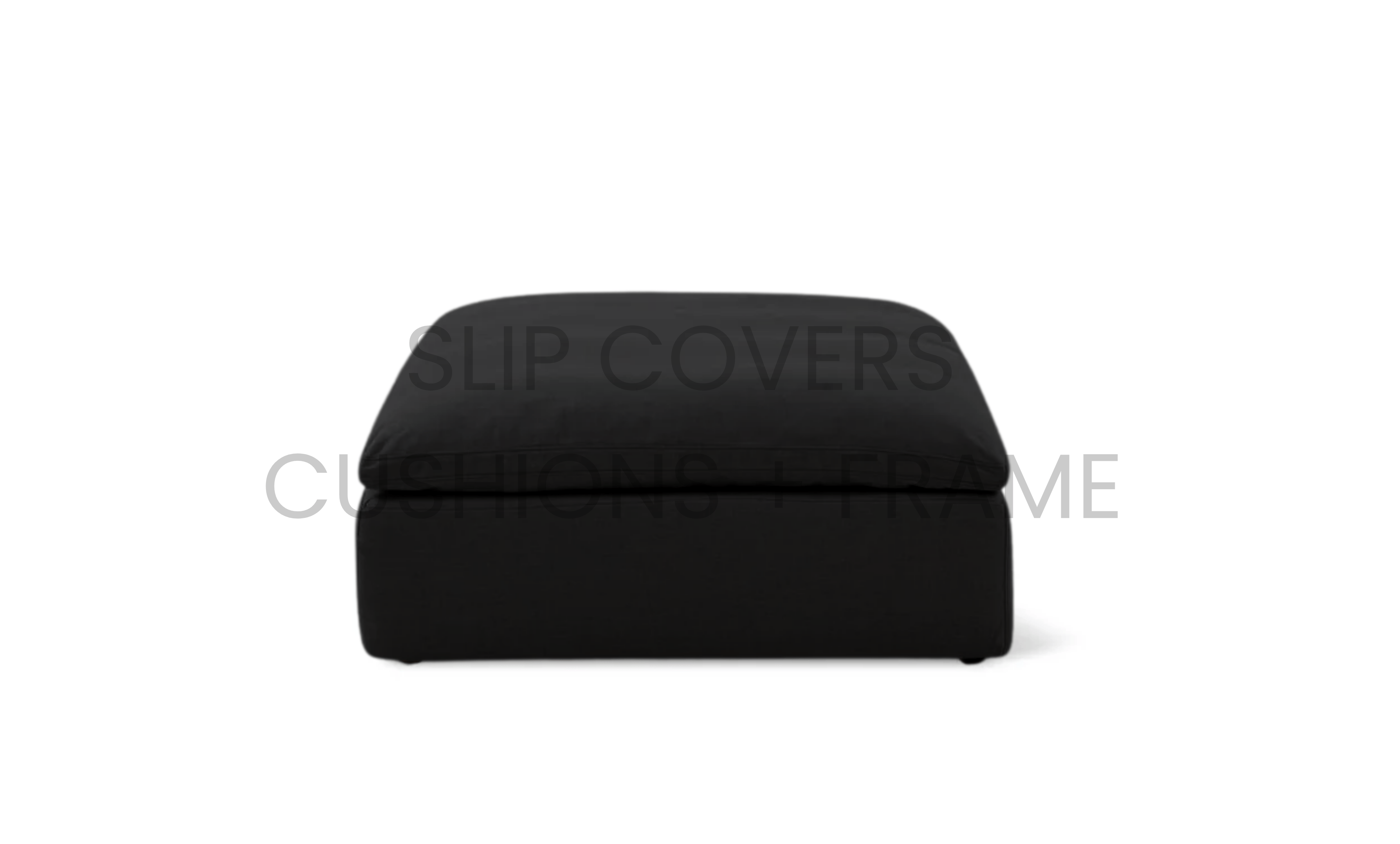 Couch Cover/ Slip Cover Only - Cloud Ottoman | Feather Down