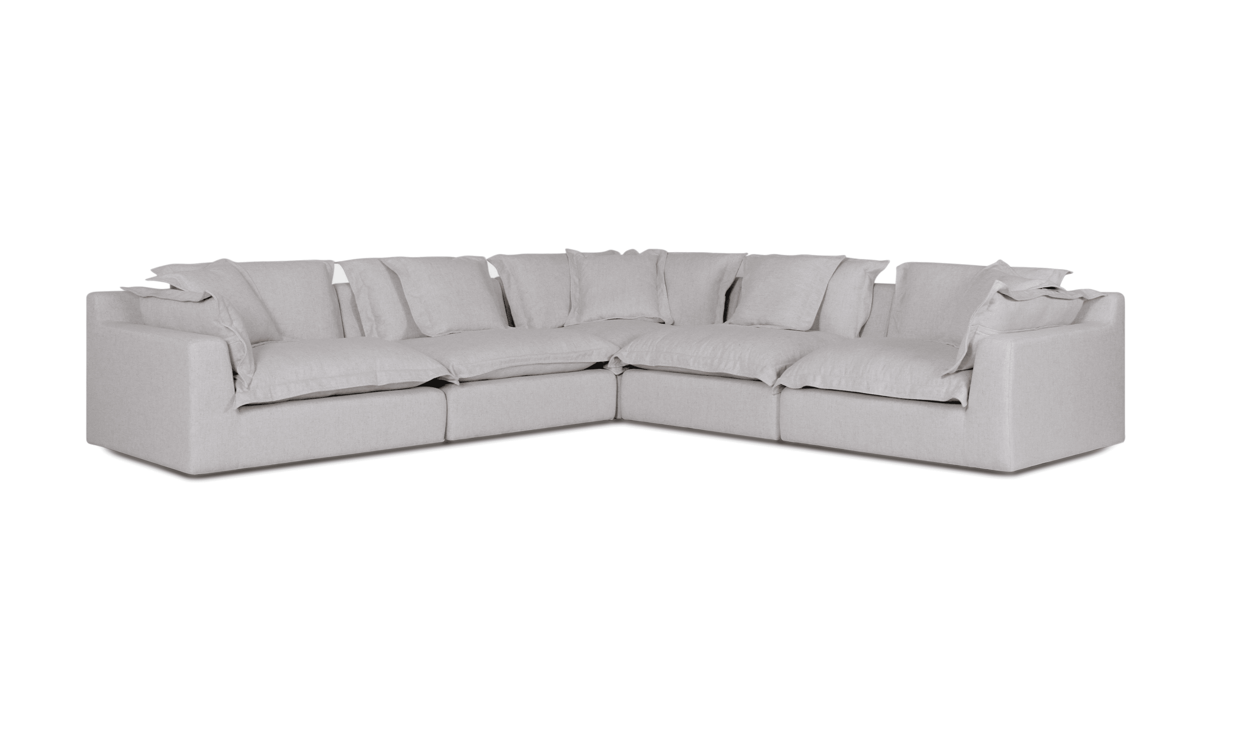 Cloud Cosy | Feather Cloud Modular Couch 5 Pcs Corner