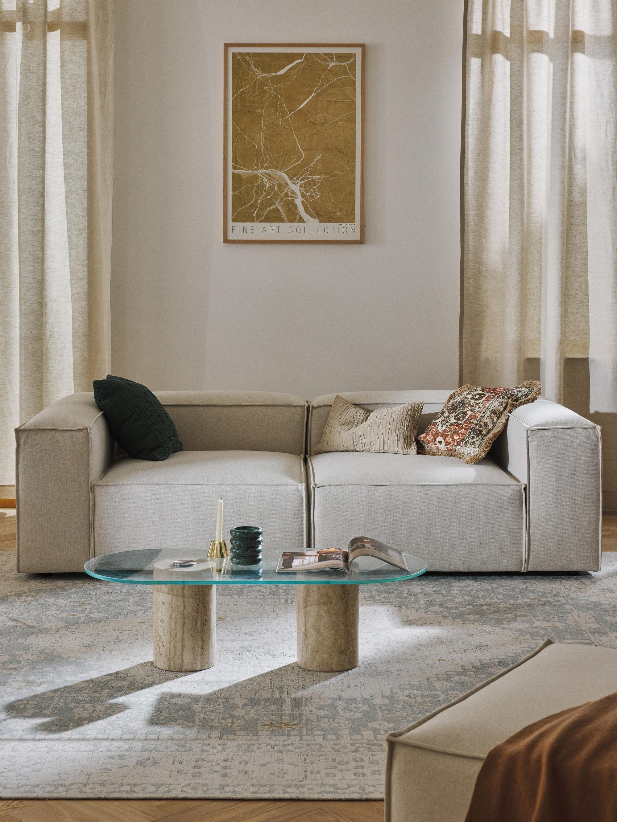 The Cube | 2 Piece Modular Couch