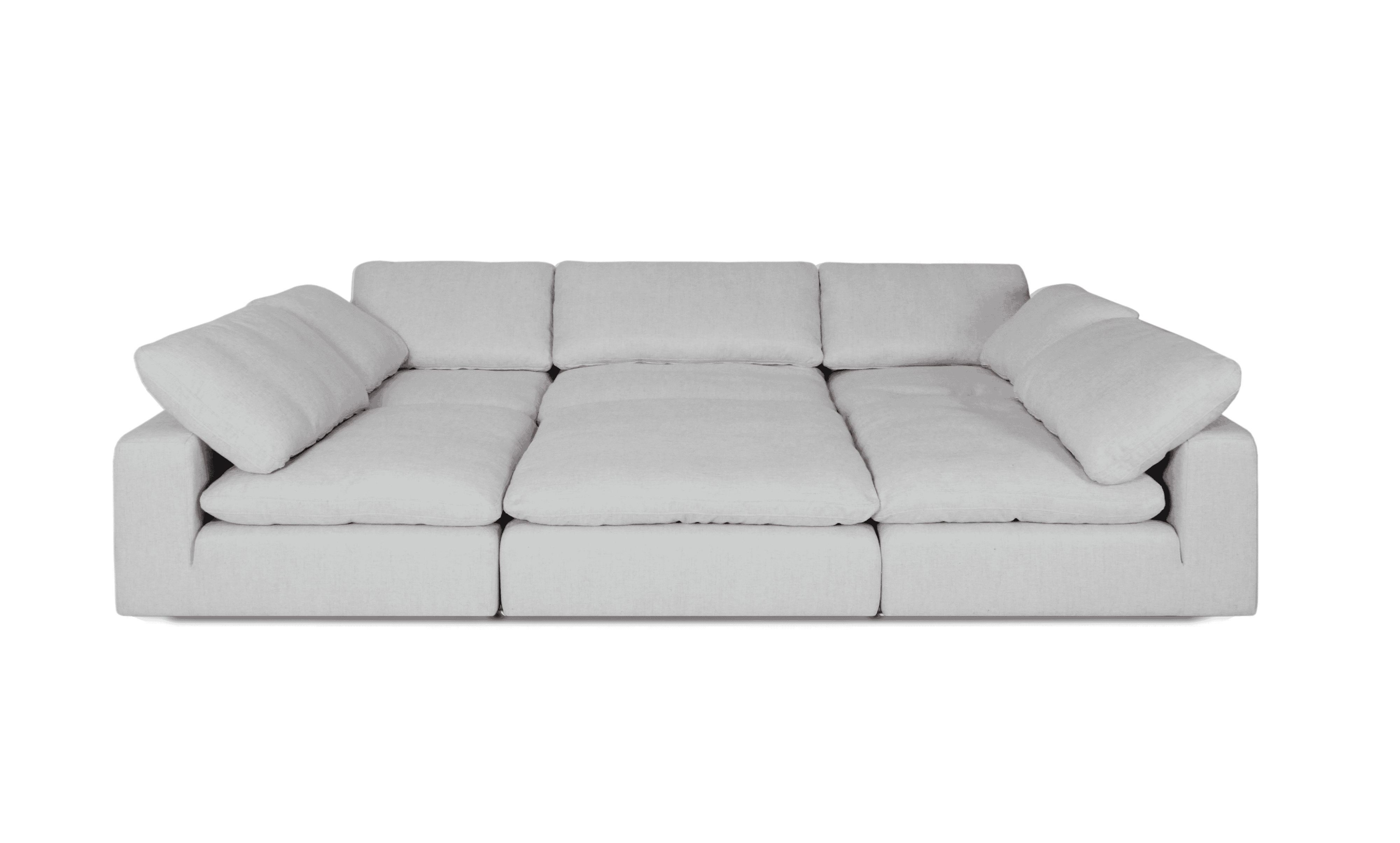 Cloud Classic | 6 Piece with Ottoman Pit Sectional