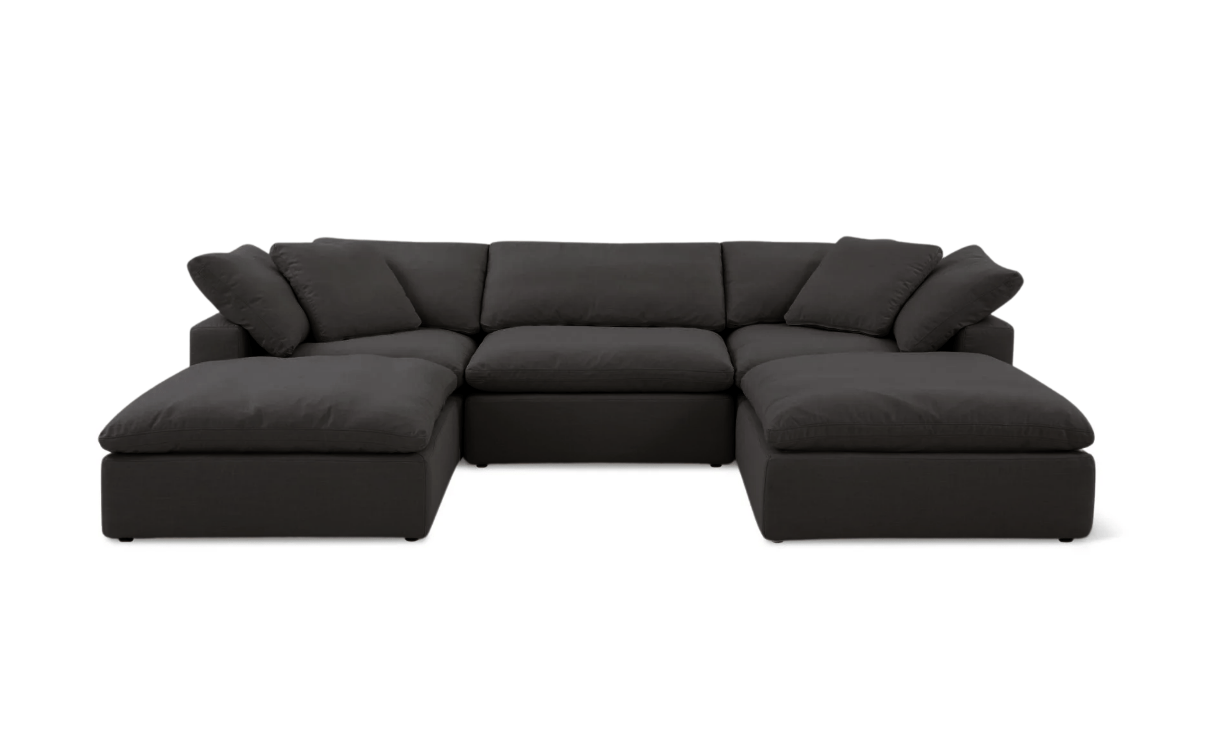 Cloud Classic | 5-Piece Modular Sofa (Includes 2 Ottomans)