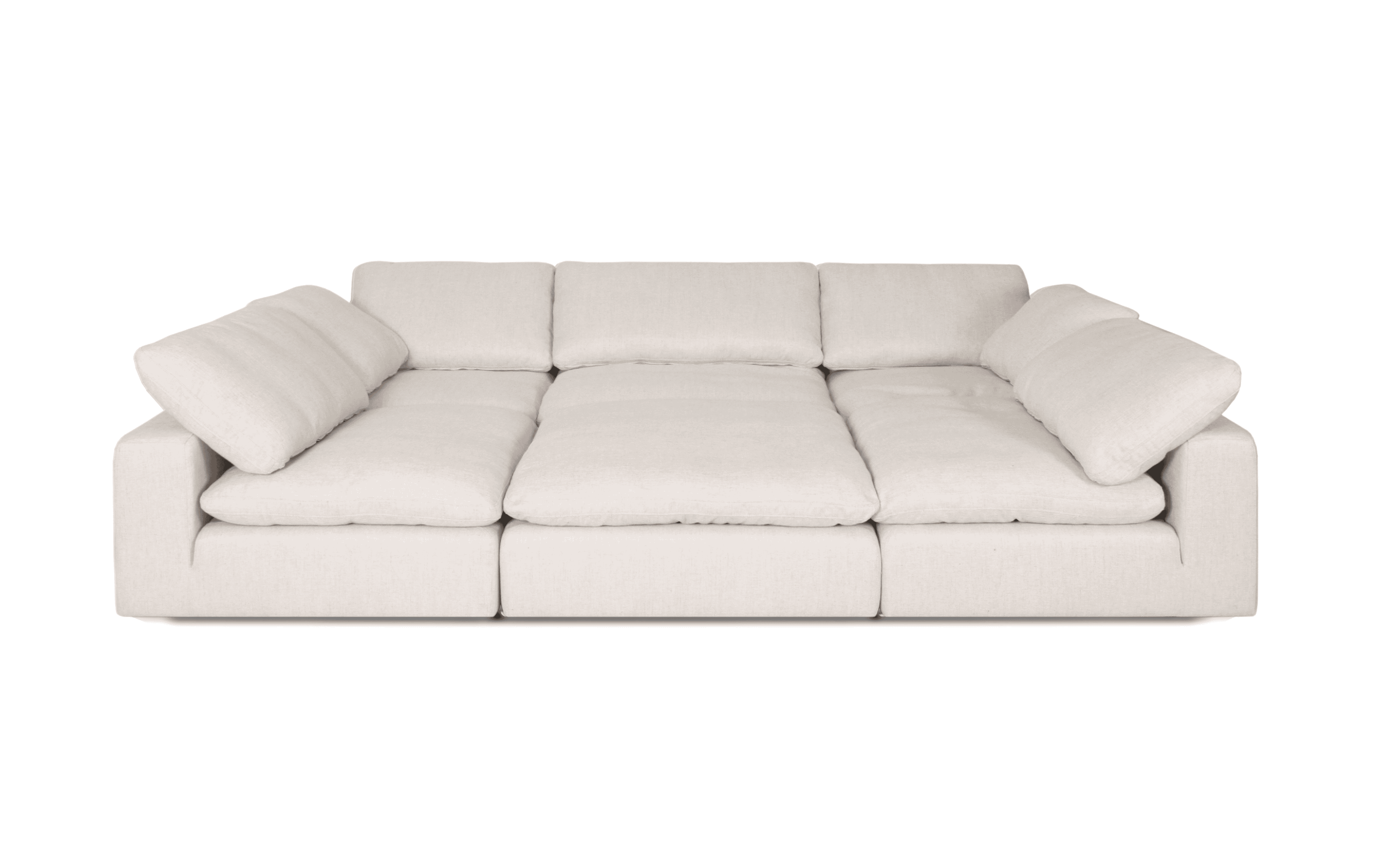 Cloud Classic | 6 Piece with Ottoman Pit Sectional