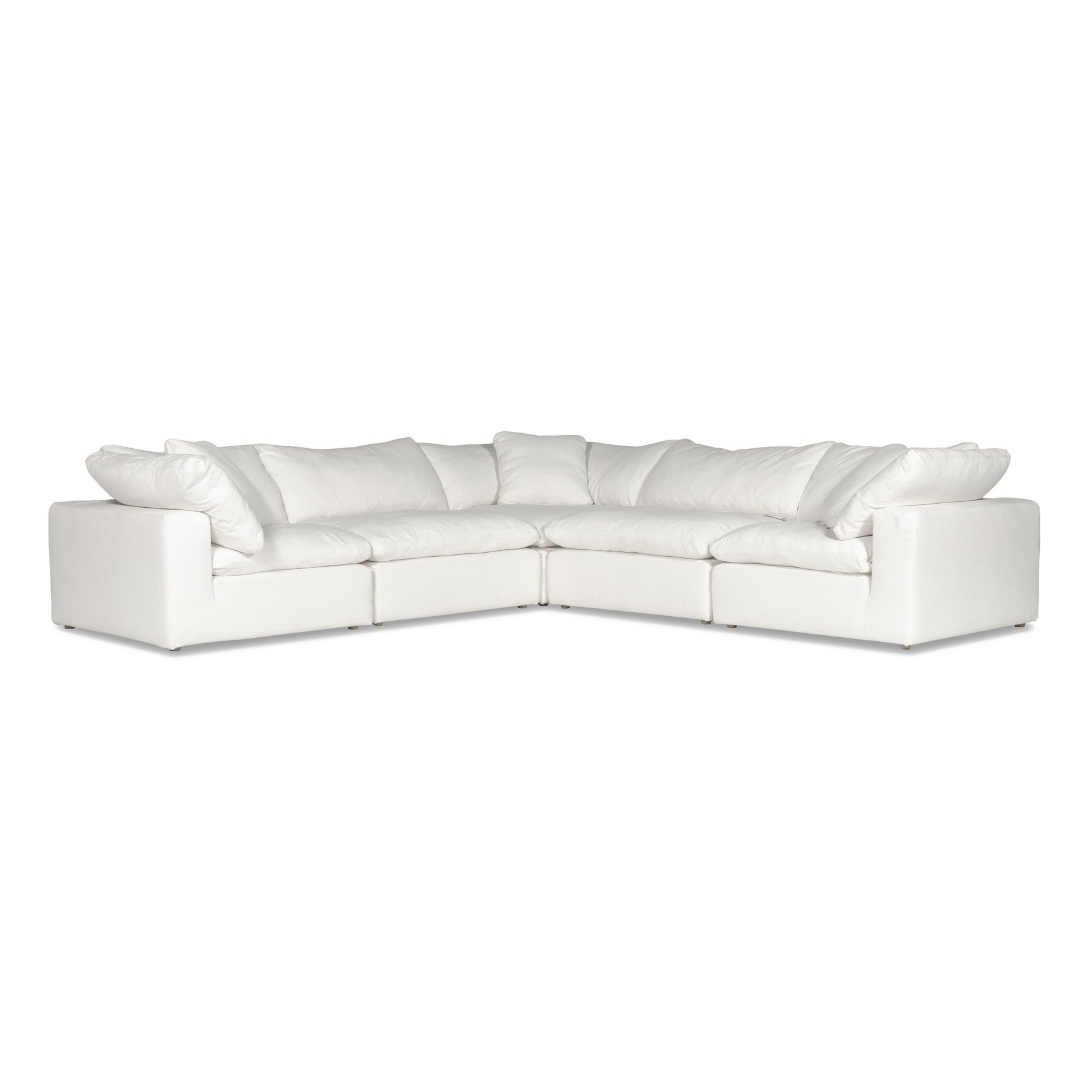 Cloud | 5-Piece Closed Modular Sofa - Banana Home