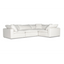 Cloud | 4-Piece Closed Modular Sofa - Banana Home