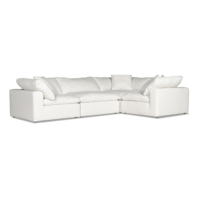 Cloud | 4-Piece Closed Modular Sofa - Banana Home