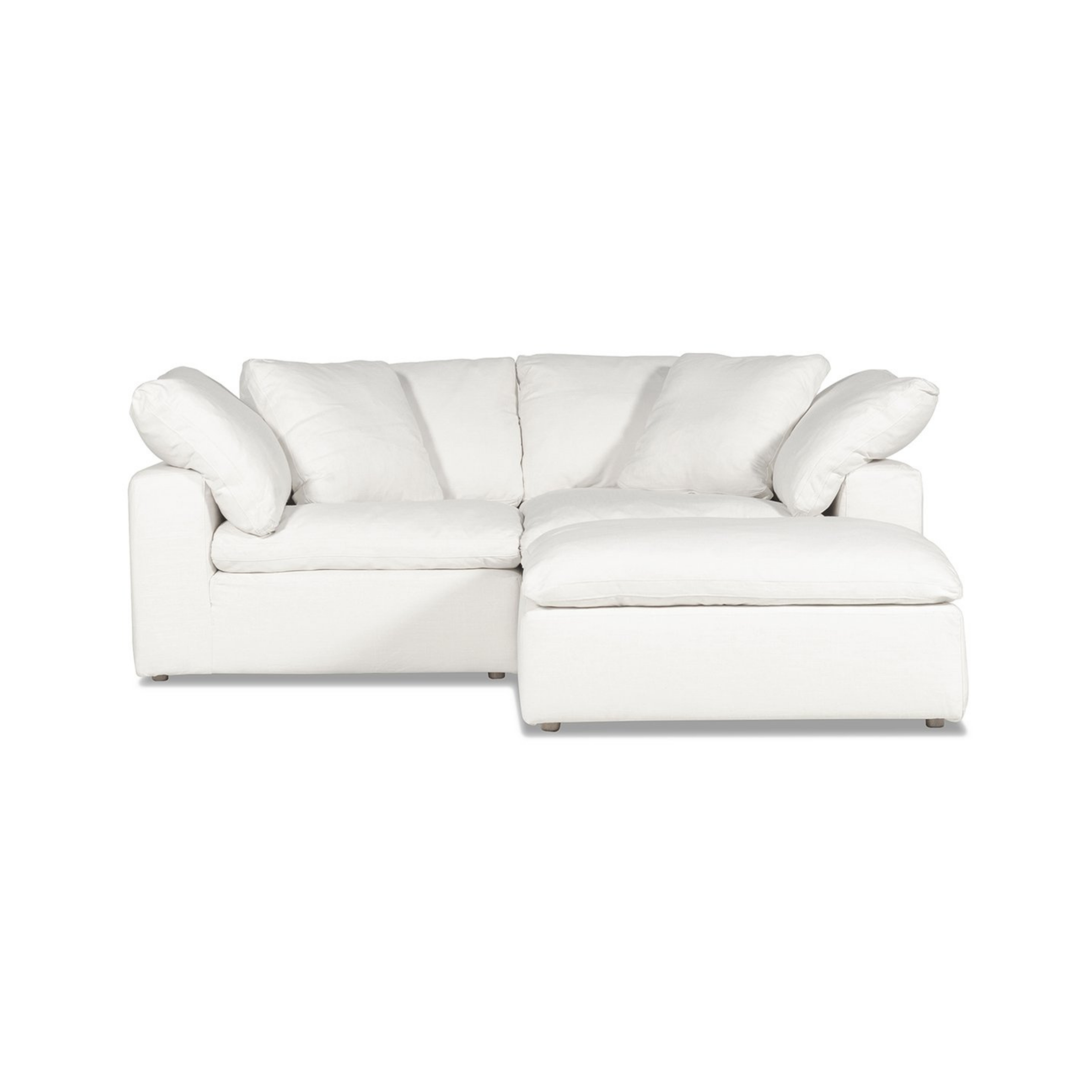 Cloud | 3-Piece Modular Sofa (Includes Ottoman) - Banana Home