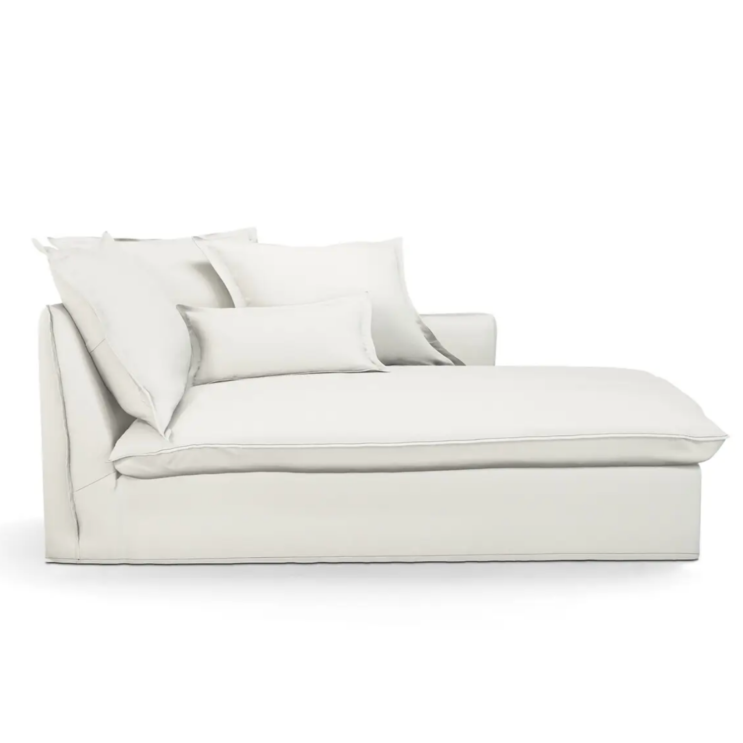 Coastal | Linen Style Chaise Only - Banana Home