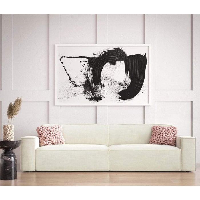 Cubey 3 Seater Velvet Sofa Banana Home