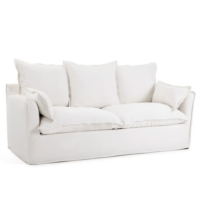 Linen 2 seater sofa hotsell