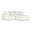 Cloud | 3-Piece Modular Sofa (Includes Ottoman) - Banana Home