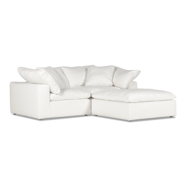 Cloud | 3-Piece Modular Sofa (Includes Ottoman) - Banana Home