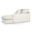 Coastal | Linen Style Chaise Only - Banana Home