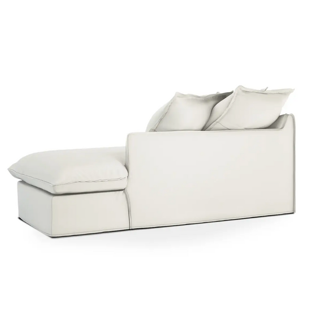 Coastal | Linen Style Chaise Only - Banana Home