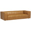 Baree | Large Boxy Leather 3.5 Seater Sofa