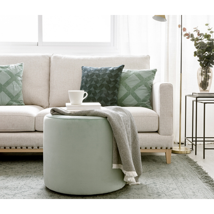 Harmony 50 Ottoman - Banana Home