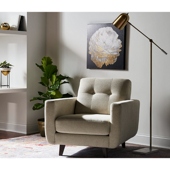 Chloe | 1 Seater Armchair - Banana Home